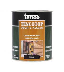 TENCOTOP DEUR&amp;KOZIJN TRANSPARANT 204 EBBEN 750ML