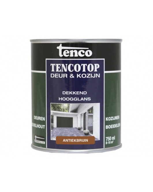 TENCOTOP DEUR&KOZIJN HG 750 ML NR. 38 ANTIEKBRUIN