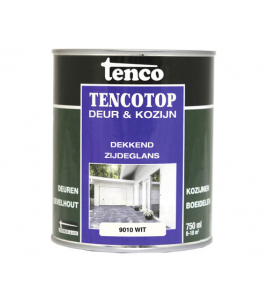 TENCOTOP DEUR&amp;KOZIJN DEK/ZG 64 WIT (RAL9010) 750ML