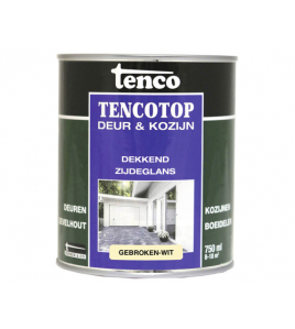 TENCOTOP DEUR&amp;KOZIJN DEK/ZG 40 GEBROKEN WIT 750ML