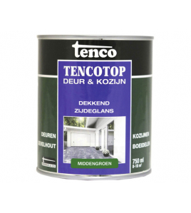TENCOTOP DEUR&amp;KOZIJN DEK/ZG 52 MIDDEN GROEN 750ML