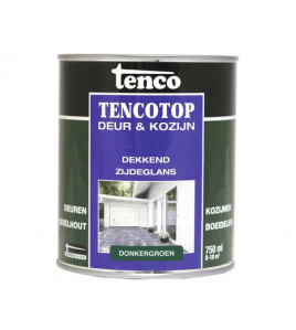 TENCOTOP DEUR&amp;KOZIJN DEK/ZG 51 DONKER GROEN 750ML