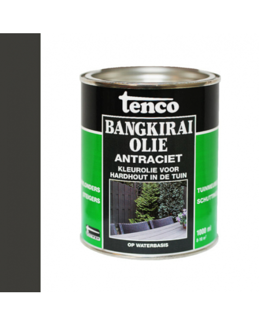 TENCO BANGKIRAI OLIE ANTRACIET W.B. 1LTR