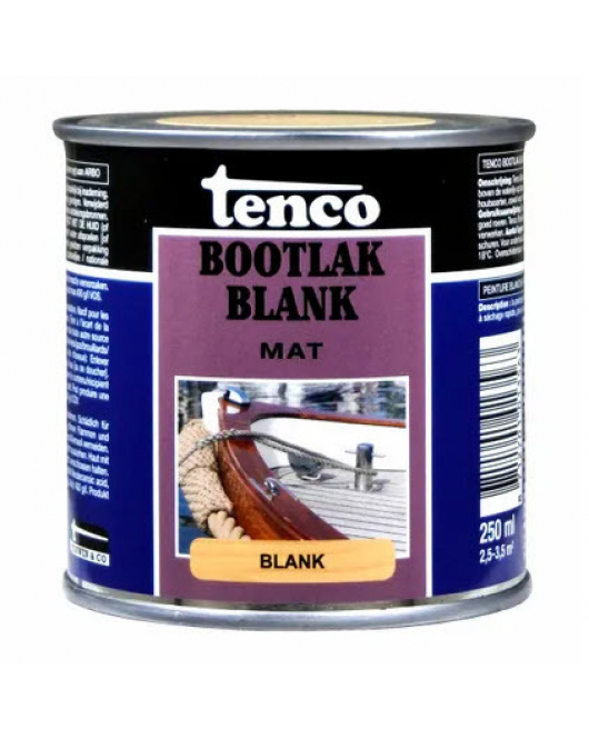 TENCO JACHTLAK BLANK MAT 250ML TENCO JACHTLAK BLANK MAT 250ML