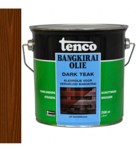 TENCO BANGKIRAI OLIE DARK TEAK W.B. 2,5LTR