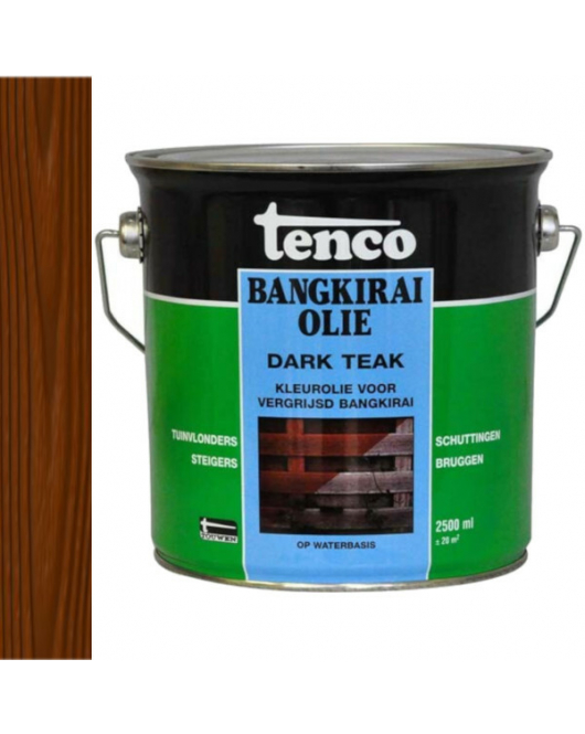 TENCO BANGKIRAI OLIE DARK TEAK W.B. 2,5LTR