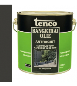 TENCO BANGKIRAI OLIE ANTRACIET W.B. 2,5LTR