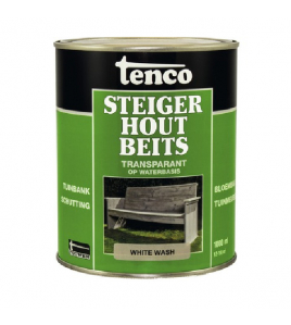 TENCO STEIGERHOUTBEITS WHITE WASH 1LTR