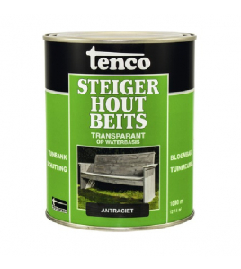 TENCO STEIGERHOUTBEITS ANTRACIET 1LTR