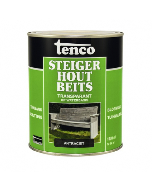 TENCO STEIGERHOUTBEITS ANTRACIET 1LTR