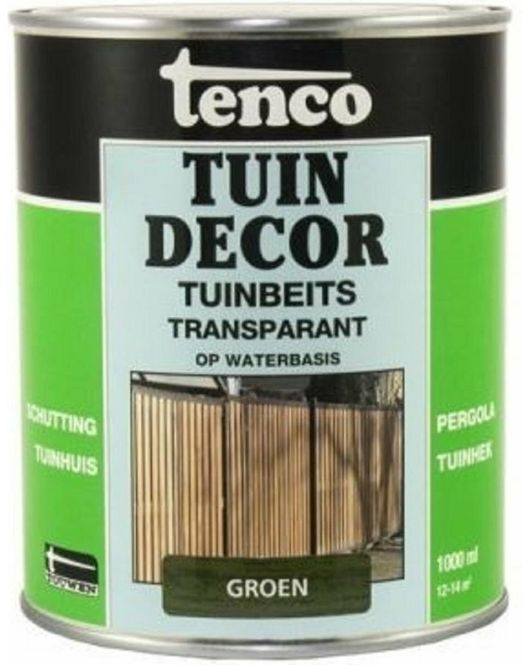 TENCO TUINDECOR TRANSPARANT GROEN 1LTR