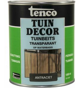 TENCO TUINDECOR TRANSPARANT ANTRACIET 1LTR