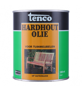 TENCO HARDHOUTOLIE VOOR TUINMEUBELEN W.B. 1LTR