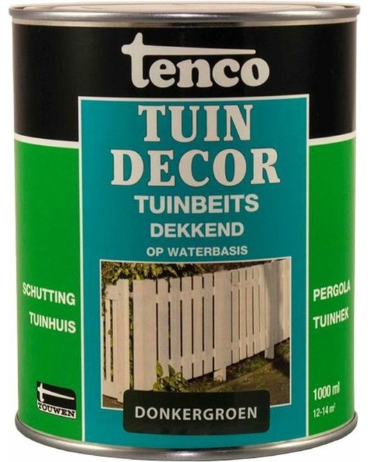 TENCO TUINDECOR DEKKEND DONKERGROEN 1LTR