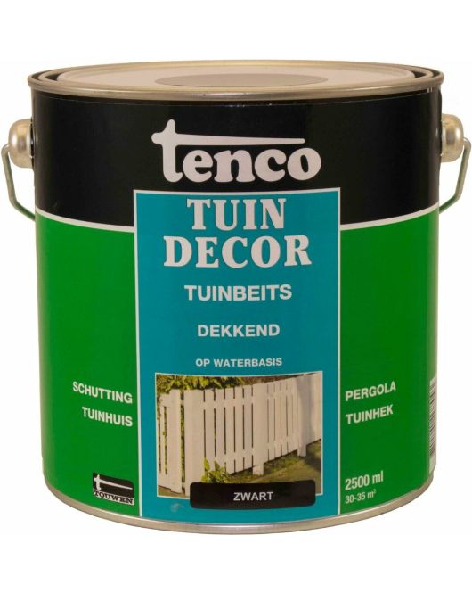 TENCO TUINDECOR DEKKEND ZWART 2,5LTR