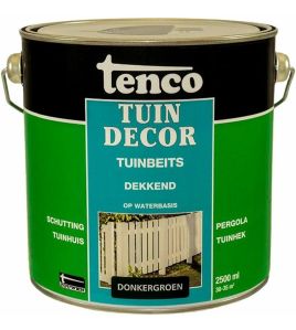 TENCO TUINDECOR DEKKEND DONKERGROEN 2,5LTR
