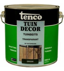 TENCO TUINDECOR TRANSPARANT GROEN 2,5LTR