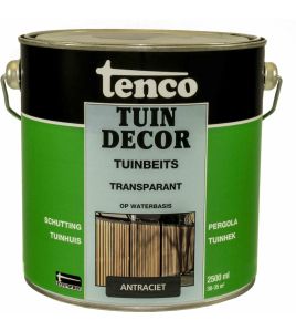 TENCO TUINDECOR TRANSPARANT ANTRACIET 2,5LTR