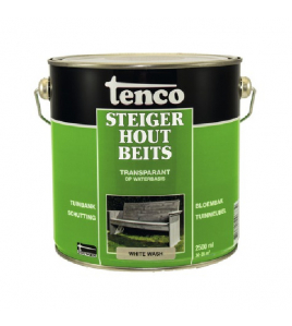 TENCO STEIGERHOUTBEITS WHITE WASH 2,5LTR