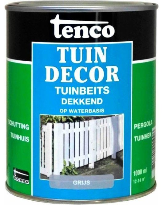 TENCO TUINDECOR DEKKEND GRIJS 1LTR