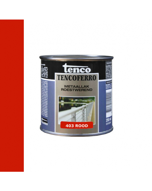 TENCOFERRO 403 DEKKEND ROOD 250ML
