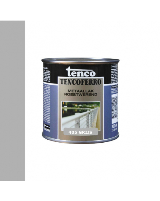 TENCOFERRO 405 DEKKEND GRIJS 250ML