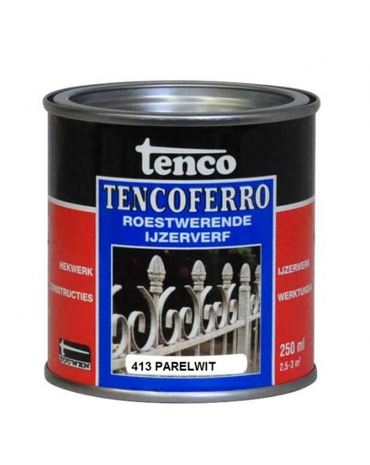 TENCOFERRO 413 DEKKEND PARELWIT 250ML