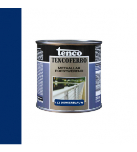 TENCOFERRO 412 DEKKEND DONKERBLAUW 250ML