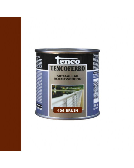 TENCOFERRO 406 DEKKEND BRUIN 250ML