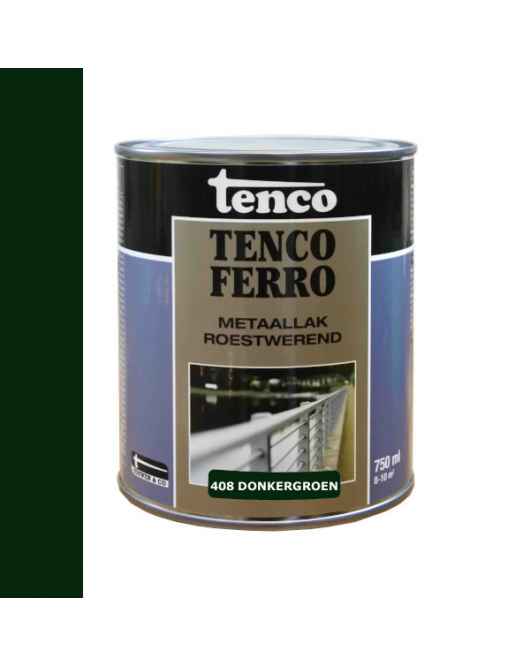TENCOFERRO 408 DEKKEND DONKERGROEN 750ML