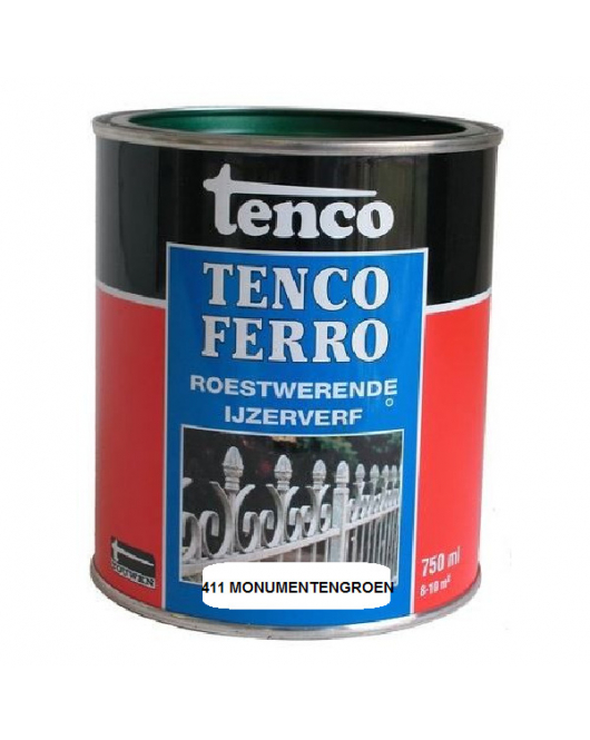 TENCOFERRO 411 DEKKEND MONUMENTENGROEN 750ML