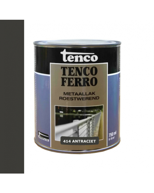 TENCOFERRO 414 DEKKEND ANTRACIET 750ML