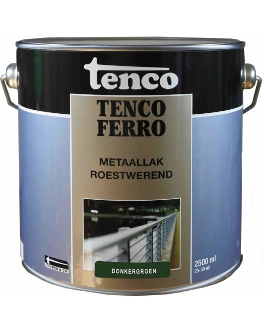 TENCOFERRO 408 DEKKEND DONKERGROEN 2,5LTR