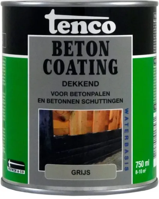 TENCO BETONCOAT ZG DEKKEND GRIJS 750 ML.