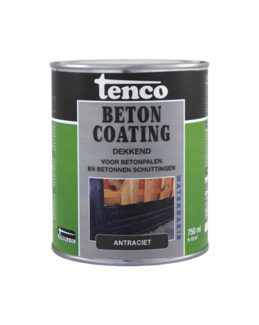 TENCO BETONCOAT ZG DEKKEND ANTRACIET 750 ML.