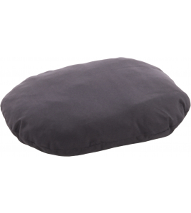 KUSSEN PANAMA OVAAL DONKERGRIJS 80X62X8CM KUSSEN PANAMA OVAAL DONKERGRIJS 80X62X8CM