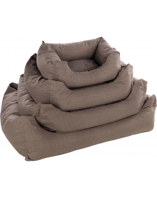 MAND LOTTA RECHTHOEKIG TAUPE 120X95X37CM