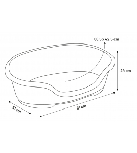 MAND SOMNUS WARM GRIJS PLASTIC L 70-81CM MAND SOMNUS WARM GRIJS PLASTIC L 70-81CM