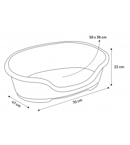 MAND SOMNUS WARM GRIJS PLASTIC M 60-70CM MAND SOMNUS WARM GRIJS PLASTIC M 60-70CM
