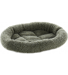 KUSSEN SHERPA OVAAL BRUIN 45X37X7CM KUSSEN SHERPA OVAAL BRUIN 45X37X7CM