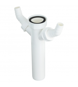 SV DUBBEL T-STUK TBV AFVOERSLANG KUNSTSTOF 40MM