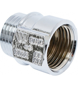SV KEERKLEP EB DOUCHE 1/2"MX1/2"F CHROOM