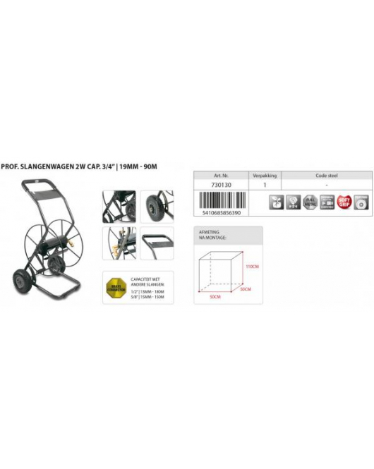 PROF. SLANGENWAGEN 2W LB CAP. 3/4"-85M