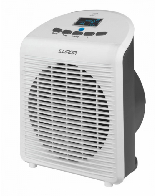 EUROM SAFE-T-FAN HEATER 2000 LCD FANHEATER