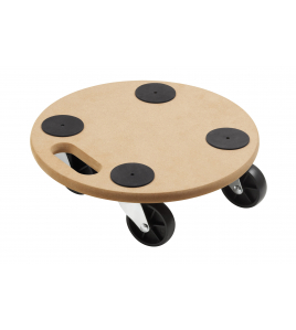 MEUBELROLLER 350MM MDF/PP 150KG W