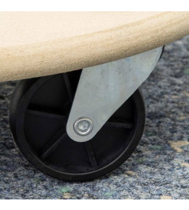 MEUBELROLLER 350MM MDF/PP 150KG W