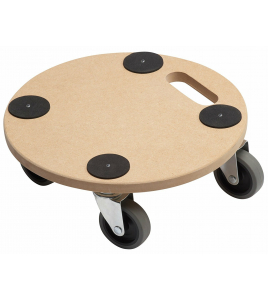 MEUBELROLLER 350MM MDF/TPE 150KG W