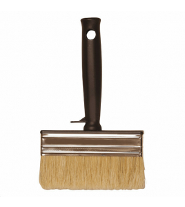 BLOKWITTER ZWART 3X7 BASIS WIT HAAR PLASTIC