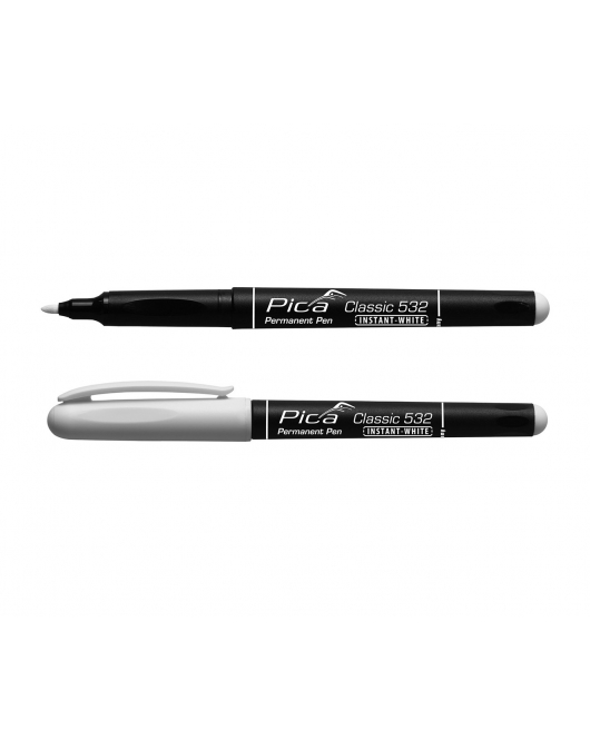 PICA 532/52 PERMANENT PEN 1-2MM ROND WIT