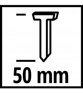 SPIJKERS 50 MM - 3000 STUKS - GESCHIKT VOOR TC-PN 50, FIXETTO 18/50 N